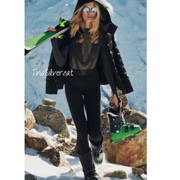 BLOGGER'S FAVE! Zara Seamless Mesh Effect Bodysuit NWT - Picture 4 of 17